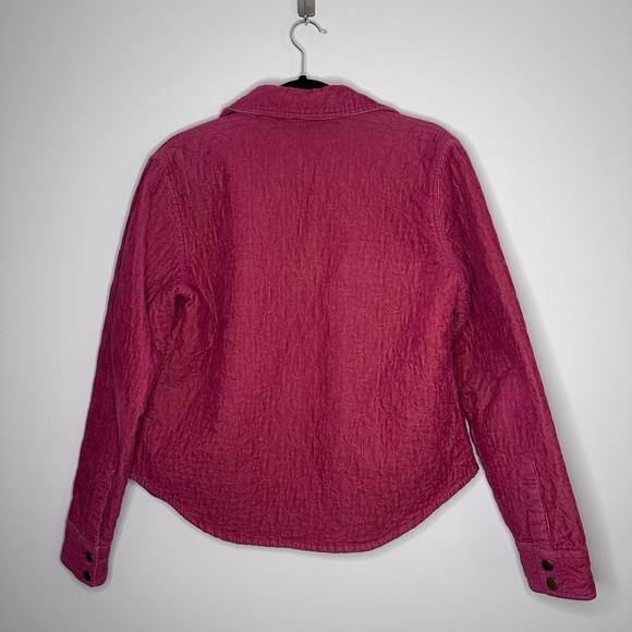 CAbi Women's Quilted Jacket - Pink and Orange - Picture 3 of 5